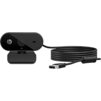 Webcam 325 - USB Type A HP - 1920 x 1080 Vidéo - 66° Angle - Microphone - Portable, Moniteur