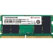 Transcend Module de RAM 32Go DDR5 SDRAM - Pour Notebook, Ordinateur de bureau - 32 Go - DDR5-4800/PC5-38400 DDR5 SDRAM - 4800 MHz Deux rangs Mémoire - CL40 - 1.10 V - Non tamponnisé - 262-broches - SoDIMM