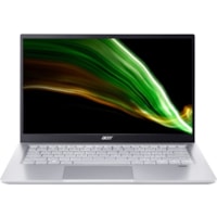Acer Swift 3 SF314-511 SF314-511-52EE 14" Notebook - Full HD - Intel Core i5 11th Gen i5-1135G7 - 8 GB - 512 GB SSD - English (US), French Keyboard - Pure Silver - 1920 x 1080 - Windows 11 Home - Intel Iris Xe Graphics - In-plane Switching (IPS) Technology, ComfyView - Front Camera/Webcam - 16 Hours