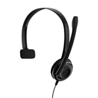 Casque PC 7 USB Filaire Supra-auriculaire Mono Canal - Noir EPOS - Mono Canal - USB - Filaire - 32 Ohm - 42 Hz à 17 kHz - Supra-auriculaire - Monaural - Supra-aural - 6,6 pi (2 m) Câble - Uni directionnel, Élimination du bruit Microphone - Noir