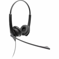 Casque Biz 1100 EDU Filaire Supra-auriculaire, Sur tête Stéréo Jabra - Stéréo - USB, Mini-phone (3.5mm) - Filaire - 80 Hz à 20 kHz - Supra-auriculaire, Sur tête - Binaural - Oreillette - 5,9 pi (1,80 m) Câble - Élimination du bruit, Uni directionnel Microphone