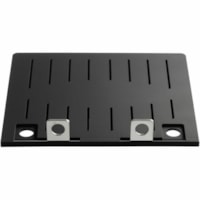 Atdec Mounting Tray for Notebook - Black - 18" Screen Support - 18 lb (8164.66 g) Load Capacity - Composite Plastic