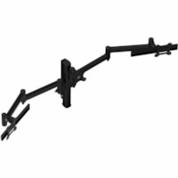 Atdec Modular Mounting Arm for Monitor, Display Screen, Flat Panel Display, Curved Screen Display - Black - 3 Display(s) Supported - 46.20 lb (20955.97 g) Load Capacity - 75 x 75, 100 x 100 - VESA Mount Compatible - Aluminum