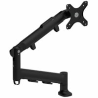 Atdec Desk Mount for Monitor, Flat Panel Display, Curved Screen Display, Notebook - Black - Landscape/Portrait - Height Adjustable - 1 Display(s) Supported - 32" Screen Support - 20 lb (9071.85 g) Load Capacity - 75 x 75, 100 x 100 - VESA Mount Compatible - Aluminum