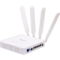 Routeur sans fil FortiExtender FEX-101F-EA 2 SIM Ethernet, Cellulaire Fortinet - 4G - HSPA+, LTE, UMTS - Quadri bande - 3 x Antenne(3 xExterne) - 4 x Port réseau - 1 x Port Broadbandband - PoE Ports - Gigabit Ethernet - Bureau, Fixation au mur