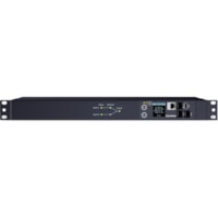 CyberPower Switched ATS PDU PDU44002 10-Outlets PDU - Switched - NEMA L5-20P - 10 x NEMA 5-20R - 120 V AC - Network (RJ-45) - 10 ft (3.05 m) Cord Length - 1U - Horizontal - Rack-mountable