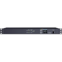 CyberPower Metered ATS PDU PDU24001 10-Outlets PDU - Metered - NEMA 5-15P - 10 x NEMA 5-15R - 120 V AC - Overload Protection - Network (RJ-45) - 10 ft (3.05 m) Cord Length - 1U - Horizontal - Rack-mountable