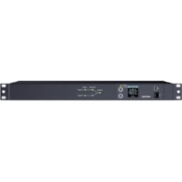 CyberPower Metered ATS PDU PDU24005 10-Outlets PDU - Metered - NEMA L5-20P - 10 x NEMA 5-20R - 120 V AC - Overload Protection - 10 ft (3.05 m) Cord Length - 1U - Horizontal - Rack-mountable