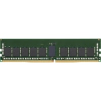 Kingston Server Premier 32GB DDR4 SDRAM Memory Module - For Server - 32 GB - DDR4-2666/PC4-21333 DDR4 SDRAM - 2666 MHz Single-rank Memory - CL19 - ECC - Registered - 288-pin - DIMM - Lifetime Warranty