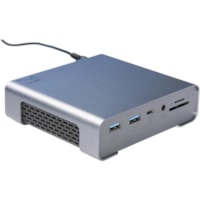 Station d'accueil VP6970 USB Type C - Lecteur de carte mémoire - SD, microSD - 65 W - Bureau SMK-Link - Lecteur de carte mémoire - SD, microSD - 65 W - USB Type C - 3 Écrans supportées - 4K UHD - 3840 x 2160 - 1 x USB 2.0 - 1 xUSB 3.0 - 5 x Ports USB Type-A - USB Type-A - 2 x Po