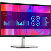 Moniteur LCD P2423DE 24po Classe QHD - 16:9 - Noir, Argenté Dell - 23.8po Visible - Technologie In-Plane Switching (IPS) Noir - WLED Rétroéclairage - 2560 x 1440 - 300 cd/m² - 5 ms - 75 Hz Fréquence de rafraîchissement - HDMI