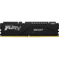 Kingston Fury Beast 32GB DDR5 SDRAM Memory Module - For Motherboard - 32 GB (1 x 32GB) - DDR5 5200/PC5-41600 DDR5 SDRAM - 5200 MHz Dual-rank Memory - CL40 - 1.25 V - Unbuffered - 288-pin - DIMM - Lifetime Warranty