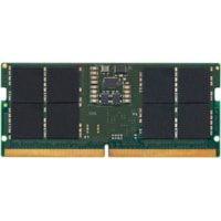 Kingston Module de RAM ValueRam 16GB DDR5 SDRAM - Pour Notebook - 16 Go (1 x 16 Go) - DDR5-4800/PC5-38400 DDR5 SDRAM - 4800 MHz Un seul rang Mémoire - CL40 - 1.10 V - Vente au détail - Non-ECC - Non tamponnisé - 262-broches - SoDIMM - À vie Garantie