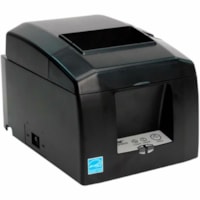 Star Micronics TSP654II Desktop, Coupon Direct Thermal Printer - Monochrome - Wall Mount - Receipt Print - USB - Serial - Wireless LAN - US - With Cutter - Gray - 3.15" Print Width - 300 mm/s Mono - 203 dpi - 3.15" (80 mm) Label Width - ESC/POS, Star Mode Emulation - For PC, Mac, iOS