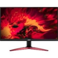 Moniteur LCD KG241Y S Full HD - 16:9 - Noir Acer - 23.8po Visible - Alignement vertical (VA) - LED Rétroéclairage - 1920 x 1080 - 16,7 Millions de Couleurs - FreeSync Premium - 250 cd/m² - 1 ms - 165 Hz Fréquence de rafraîchissement - HDMI - DisplayPort