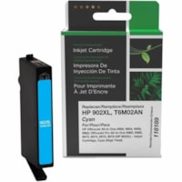 CIG Remanufactured High Yield Inkjet Ink Cartridge 902XL (HP 902XL, HP T6M02AN) - Cyan - 1 Each - 825 Pages