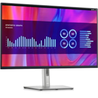 Moniteur LCD P3223DE 32po Classe QHD - 16:9 - Noir, Argenté Dell - 31.5po Visible - Technologie In-Plane Switching (IPS) Noir - WLED Rétroéclairage - 2560 x 1440 - 350 cd/m² - 5 ms - 75 Hz Fréquence de rafraîchissement - HDMI - Concentrateur USB