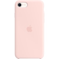 Apple iPhone SE Silicone Case - Chalk Pink - For Apple iPhone 7, iPhone 8, iPhone SE 2, iPhone SE 3 Smartphone - Chalk Pink - Silky, Soft-touch - Scratch Resistant, Drop Resistant, Bump Resistant, Anti-slip - Silicone