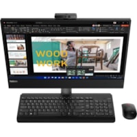 Ordinateur tout-en-un ThinkCentre M70a Gen 3 11VL003SCA - Intel Core i5 12e génération i5-12400 - 8 Go - 256 Go SSD - 21.5po Full HD Écran tactile - Bureau - Noir Lenovo - Intel Q670 Morceau - 1920 x 1080 - Windows 11 Pro - Intel UHD Graphics 730 DDR4 SDRAM - Graveur DVD - Franç