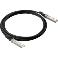 Câble réseau 3.3 pi Twinaxial Axiom - 3.3 pi Twinaxial Câble réseau pour Commutateur, Routeur, Périphérique réseau - 10 Gbit/s - Noir