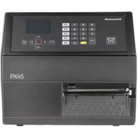 Honeywell PX45A Thermal Transfer Printer - Monochrome - Label Print - Fast Ethernet - USB - USB Host - Serial - EU, US - Display Screen - Real Time Clock - 4.33" Print Width - 11.81 in/s (300 mm/s) Mono - 300 dpi - 4.72" (120 mm) Label Width