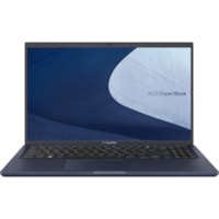 Asus ExpertBook B1 B1500 B1500CEAE-C73P-CA-1 15.6" (396.24 mm) Notebook - Intel Core i7 11th Gen i7-1165G7 - 12 GB - 512 GB SSD - Star Black - Intel Chip - Windows 10 - Intel Iris Xe Graphics - NanoEdge, Tru2Life - IEEE 802.11ax Wireless LAN Standard