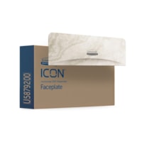 Plaque frontale pour distributeur de papier hygiénique ICON - Pour Distributeur de serviette papier - 1chaque Kimberly-Clark Professional - 3,56 po (90,42 mm) x 12 po (304,80 mm) x 1,50 po (38,10 mm)