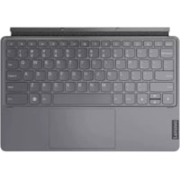 Lenovo Keyboard Pack for P12 Pro Productivity On The Go - Wireless Connectivity - Bluetooth - Pogo Pin Interface - LED - 16 Print, Search Hot Key(s) - Tablet - Trackpad - Gray