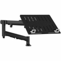 Bras support d'écran pour Ordinateur Portable, Ecran Plat - Noir Atdec - Hauteur réglable - 18 po (457,20 mm) Support d'écran - 18 lb (8164,66 g) Capacité de charge - Aluminium