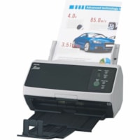 Numériseur avec CAD/alimentation manuelle fi-8150 - 600 dpi Optique Ricoh - 50 ppm (Mono) - 50 Page(s) Par Minute (mode Couleur) - Numérisation recto-verso - USB