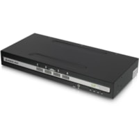 IOGEAR 4-Port Single View DisplayPort/HDMI Secure KVM Switch w/Audio - 4 Computer(s) - 1 Local User(s) - 3840 x 2160 - 50 Hz, 60 Hz - 6 x USB - 5 x DisplayPort