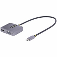 Adaptateur audiovisuel - 1 StarTech.com - 3840 x 2160 Pris en charge - Gris - 1