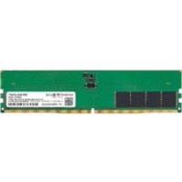 Transcend 8GB DDR5 SDRAM Memory Module - For Notebook, Desktop PC - 8 GB (1 X 8GB) - DDR5-4800/PC5-38400 DDR5 SDRAM - 4800 MHz Single-rank Memory - CL40 - 1.10 V - Non-ECC - Unbuffered - 288-pin - DIMM