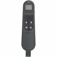 Targus Dual Mode Antimicrobial Laser Presenter with Timer - Laser - Wireless - Bluetooth/Radio Frequency - 2.40 GHz - Black - USB