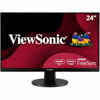 ViewSonic Value VA2447-MHU 24" (609.60 mm) Class Full HD LED Monitor - 16:9 - Black - 23.8" (604.52 mm) Viewable - Multi-domain Vertical Alignment (MVA) - LED Backlight - 1920 x 1080 - 16.7 Million Colors - FreeSync - 250 cd/m² - 5 ms - Speakers - HDMI - VGA