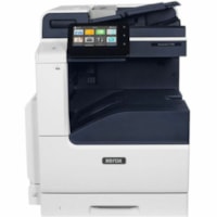 Xerox VersaLink C7125 Wired Laser Multifunction Printer - Color - Cloud/Copy/Email/Print/Scan - 25 ppm Mono/25 ppm Color Print - 1200 x 2400 dpi Print - Automatic Duplex Print - Up to 107000 Pages Monthly - Color Flatbed Scanner - 600 dpi Optical Scan - Gigabit Ethernet - USB - For Plain Paper Print