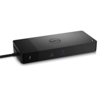 Station d'accueil Thunderbolt WD22TB4 Thunderbolt 4 pour Notebook - Capacité de chargement - 180 W - Noir Dell - pour Notebook - Capacité de chargement - 180 W - Thunderbolt 4 - 2 Écrans supportées - 5K, 4K - 5120 x 2880, 3840 x 2160 - 3 x Ports USB Type-A - USB Type-A - 3 x Por