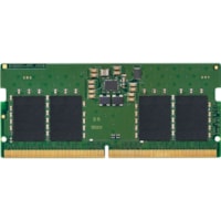 Kingston 16GB (2 x 8GB) DDR5 SDRAM Memory Kit - For Desktop PC, Notebook, Workstation - 16 GB (2 x 8GB) - DDR5-4800/PC5-38400 DDR5 SDRAM - 4800 MHz Single-rank Memory - CL40 - 1.10 V - Non-ECC - Unbuffered - 262-pin - SoDIMM - Lifetime Warranty