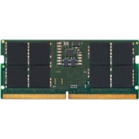 Kingston 32GB (2 x 16GB) DDR5 SDRAM Memory Kit - For Notebook, Desktop PC, Workstation - 32 GB (2 x 16GB) - DDR5-4800/PC5-38400 DDR5 SDRAM - 4800 MHz Single-rank Memory - CL40 - 1.10 V - Retail - Non-ECC - Unbuffered - 262-pin - SoDIMM - Lifetime Warranty