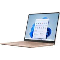 Microsoft Surface Laptop Go 2 12.4" (314.96 mm) Touchscreen Notebook - Intel Core i5 11th Gen i5-1135G7 - 8 GB - 128 GB SSD - French, English Keyboard - Sandstone - Intel Chip - 1536 x 1024 - Windows 11 Home - Intel Iris Xe Graphics - PixelSense - Front Camera/Webcam - 13.50 Hours Battery Run Time -