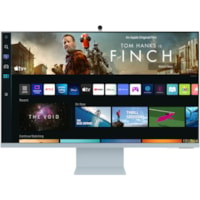 Moniteur LCD intelligent S32BM80BUN 32 po Classe 4K UHD - 16:9 Samsung - 32 po Visible - Alignement vertical (VA) - LED Rétroéclairage - 3840 x 2160 - 1 milliard de couleurs - 400 cd/m² - 4 ms - 60 Hz Fréquence de rafraîchissement - Hauts-Parleurs - Concentrateur USB