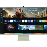 Moniteur LCD intelligent S32BM80GUN 32 po Classe 4K UHD - 16:9 - Blanc Samsung - 32 po Visible - Alignement vertical (VA) - 3840 x 2160 - 1 milliard de couleurs - 400 cd/m² - 4 ms - 60 Hz Fréquence de rafraîchissement - Hauts-Parleurs - Concentrateur USB