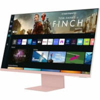 Moniteur LCD intelligent Smart S32BM80PUN 32 po Classe Webcam 4K UHD - 16:9 - Rose, Blanc Samsung - 32 po Visible - Alignement vertical (VA) - 3840 x 2160 - 1 milliard de couleurs - 400 cd/m² - 4 ms - 60 Hz Fréquence de rafraîchissement - Hauts-Parleurs