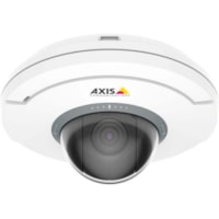 AXIS M5075-G 2 Megapixel Full HD Network Camera - Color - Mini Dome - White  - H.264 (MPEG-4 Part 10/AVC), H.265 (MPEG-H Part 2/HEVC), Motion JPEG, H.264 BP, H.264 HP, H.264 (MP), H.265 (MP) - 1920 x 1080 - 2.2 mm (0.09")- 11 mm (0.43") Varifocal Lens - 5x Optical - 60 fps - CMOS - Ceiling Mount, Li