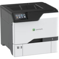 Imprimante laser CS735de Bureau - Couleur Lexmark - 52 ppm Mono / 52 ppm couleur - 2400 x 600 dpi Impression - Automatique Recto/Verso - 650 Feuilles Entrée - Ethernet - 150000 Cycle d'utilisation des pages - Impression papier ordinaire - Gigabit Ethernet - USB