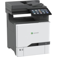 Lexmark CX735adse Laser Multifunction Printer - Color - Copier/Fax/Printer/Scanner - 52 ppm Mono/52 ppm Color Print - 2400 x 600 dpi Print - Automatic Duplex Print - Up to 150000 Pages Monthly - Color Flatbed Scanner - 600 dpi Optical Scan - Color Fax - Gigabit Ethernet - USB - For Plain Paper Print