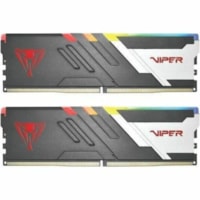 VIPER Venom 32GB (2 x 16GB) DDR5 SDRAM Memory Kit - For Motherboard - 32 GB (2 x 16GB) - RGB - DDR5-5600/PC5-44800 DDR5 SDRAM - 5600 MHz - CL36 - 1.25 V - Non-ECC - Unbuffered - 288-pin - DIMM