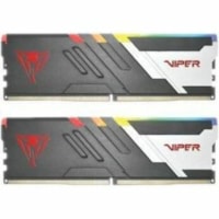 VIPER Venom 32GB (2 x 16GB) DDR5 SDRAM Memory Kit - For Motherboard - 32 GB (2 x 16GB) - RGB - DDR5-6000/PC5-48000 DDR5 SDRAM - 6000 MHz - CL36 - 1.35 V - Non-ECC - Unbuffered - 288-pin - DIMM