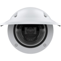 AXIS P3265-LVE 2 Megapixel Outdoor Full HD Network Camera - Color - Dome - White - TAA Compliant - 147.64 ft (45 m) Infrared Night Vision - H.264 (MPEG-4 Part 10/AVC), H.265 (MPEG-H Part 2/HEVC), Motion JPEG, H.264B, H.264M, H.264 HP, H.265 (MP) - 1920 x 1080 - 9 mm- 22 mm Varifocal Lens - 2.4x Opti