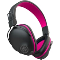 Casque JBuddies Pro Filaire Par dessus l'Oreille Stéréo - Rose, Noir JLab - Stéréo - Mini-phone (3.5mm) - Filaire - 32 Ohm - 20 Hz à 20 kHz - Par dessus l'Oreille - Binaural - Oreillette - Technologie MEMS Microphone - Rose, Noir